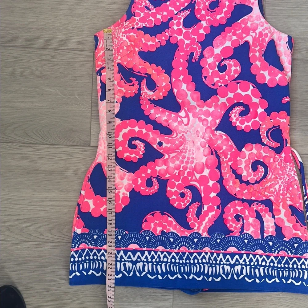 Lilly Pulitzer Pink and Blue octopus pattern Mini Dress - Picture 8 of 8